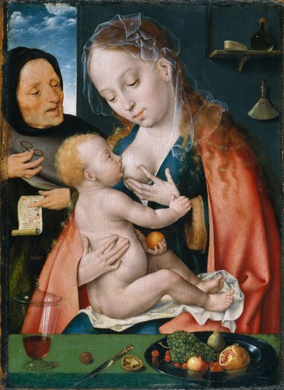La Sagrada Familia de Joos van Cleve