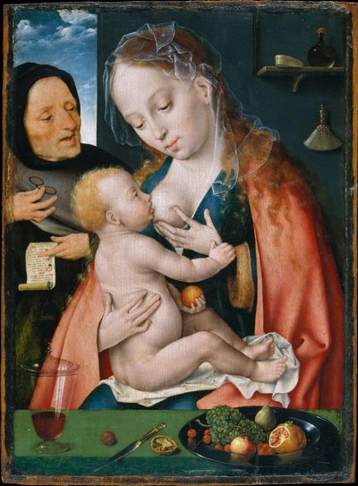 La Sagrada Familia, c.1512-13 de Joos van Cleve