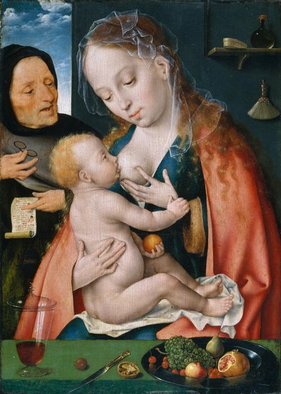 La Sagrada Familia de Joos van Cleve
