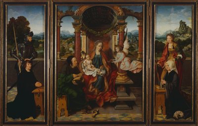 La Sagrada Familia de Joos van Cleve