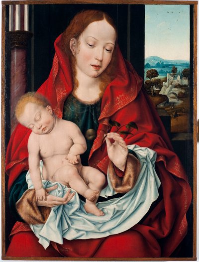 Virgen y Niño de Joos van Cleve