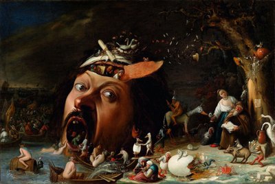 La tentación de San Antonio de Joos van Craesbeeck