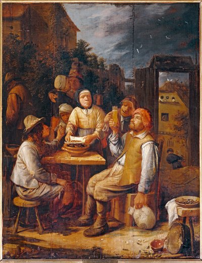 Les Mangeurs de moules - Los comedores de mejillones ... de Joos van Craesbeeck
