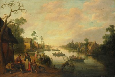 Vista del río de Joost Cornelisz Droochsloot