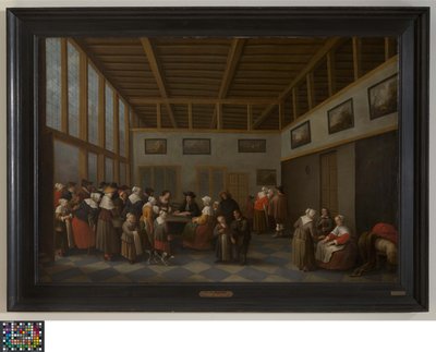 La distribución a los pobres de Joost Cornelisz Droochsloot