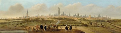 Vista de la ciudad de Utrecht de Joost Cornelisz Droochsloot