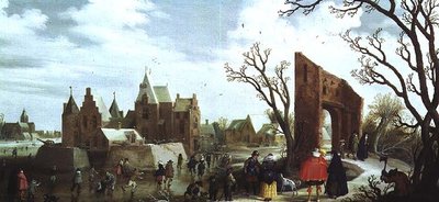 Invierno, 1624 de Joost Cornelisz. Droochsloot