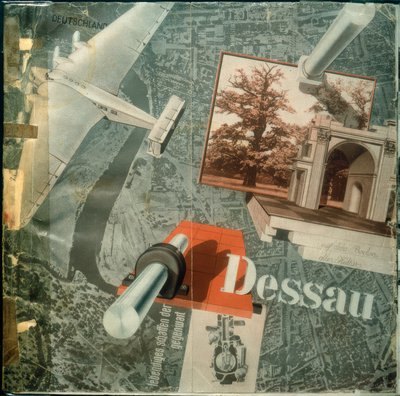 Prospecto de la ciudad de Dessau de Joost Schmidt