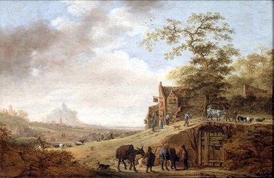 Un paisaje pastoral de Joost Vinck