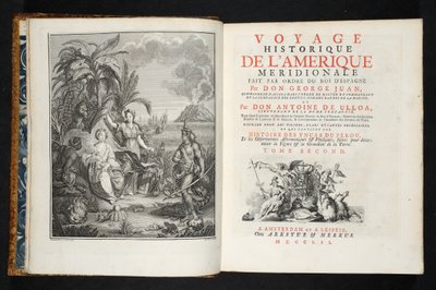 Frontispicio de Voyage Historique de l