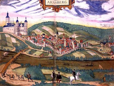 Mapa de Arnsberg, de 