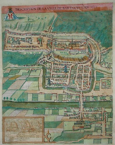 Mapa de Bar, de 
