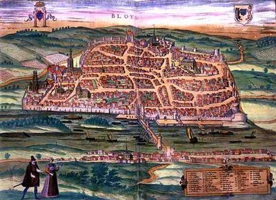 Mapa de Blois, de 