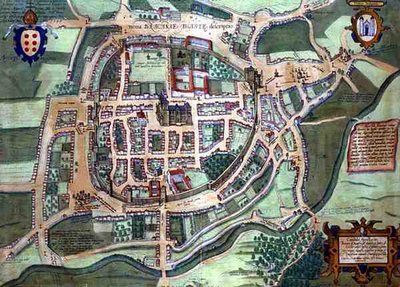 Mapa de Brac, de 