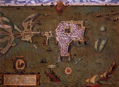 Mapa de Gallipoli, de 