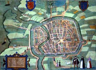 Mapa de Haarlem, de 