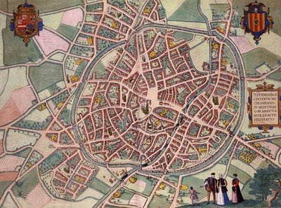 Mapa de Mechelen, de 