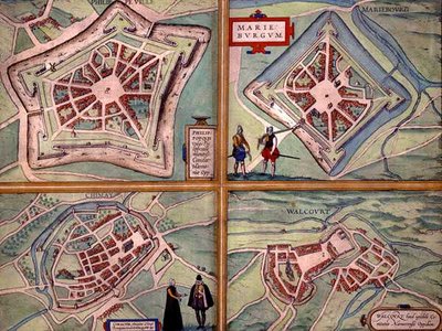 Mapas de Philippeville, Mariembourg, Chimay y Walcourt, de 