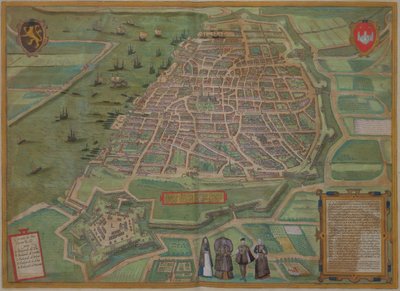 Mapa de Amberes, de 