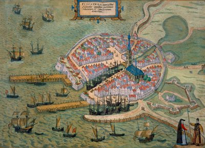 Mapa de Flissinga, de 