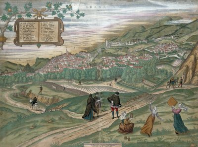 Mapa de Granada, de 