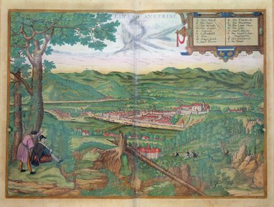 Mapa de Linz, de 
