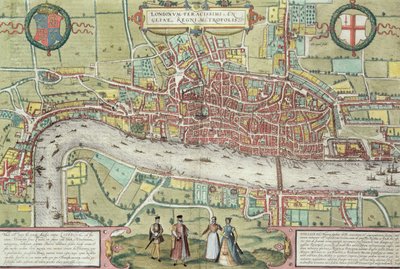 Mapa de Londres, de 