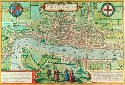 Mapa de Londres, de 