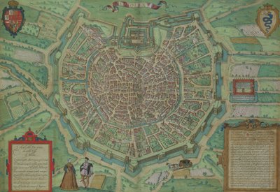 Mapa de Milán, de 