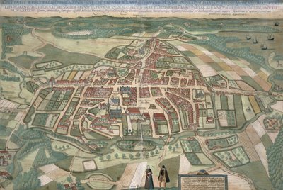 Mapa de Odense, de 