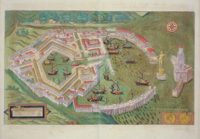 Mapa de Ostia, de 