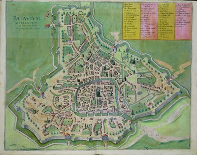 Mapa de Padua, de 