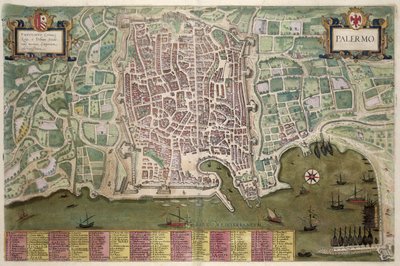 Mapa de Palermo, de 