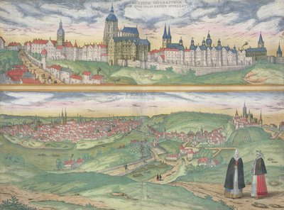 Mapa de Praga, de 