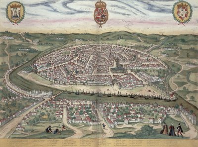 Mapa de Sevilla, de 