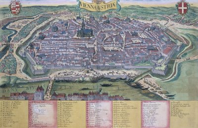 Mapa de Viena, de 
