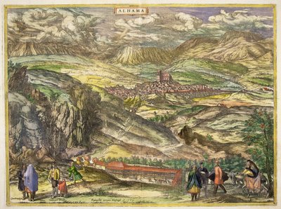 Vista de Alhama de Joris Hoefnagel