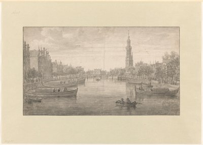 Vista del Binnenkant hacia el Oude Schans de Joris van der Haagen