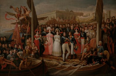 Desembarco de Fernando VII en El Puerto de Santa María de José Aparicio
