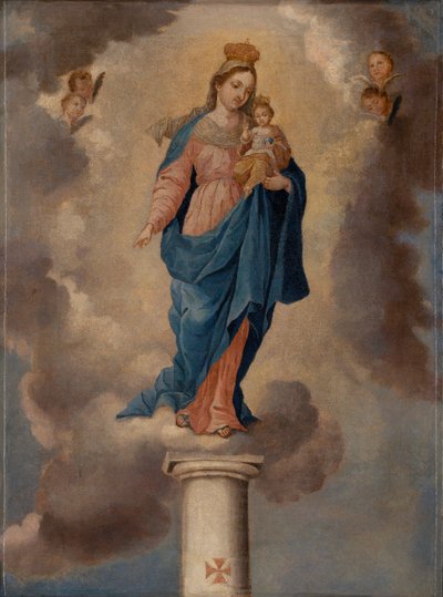 La Virgen del pilar de José Campeche y Jordán