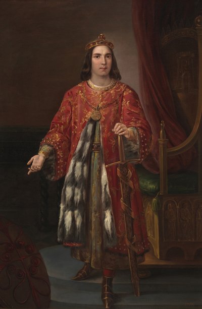 Rey Sancho III de Castilla, 1850 de José Castelaro y Perea