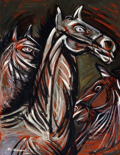 Caballos; Caballos de José Clemente Orozco