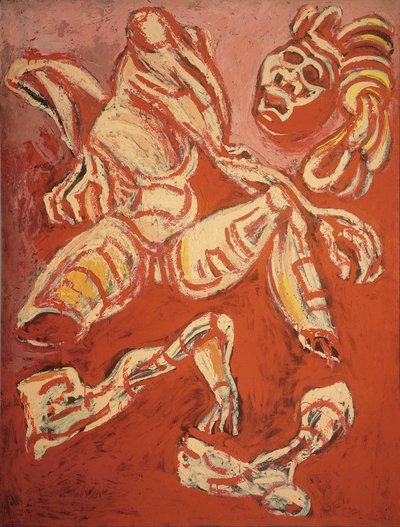 El hombre desmembrado, de la serie Los teules de José Clemente Orozco
