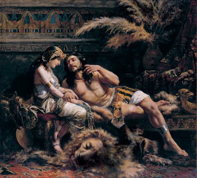 Sansón y Dalila, 1887 de José Echenagusia Errazquin