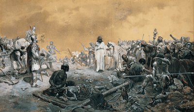 La llegada al Calvario de José Echenagusia Errazquin