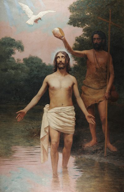El Bautismo de Cristo de José Ferraz de Almeida Júnior