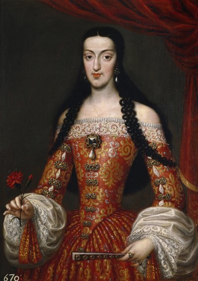 María Luisa de Orleans 1662-1689, Reina de España, ca 1679 de José García Hidalgo