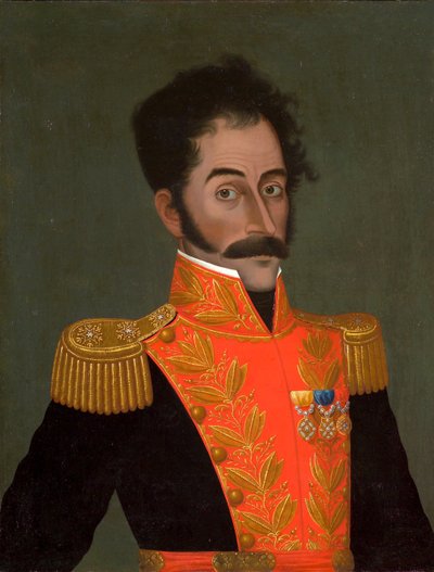 Retrato de Simón Bolívar de José Gil de Castro