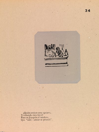 Camarero de José Guadalupe Posada