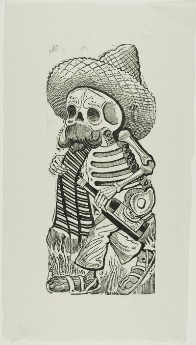 Calavera de Francisco Madero, de Calavera Maderista de José Guadalupe Posada